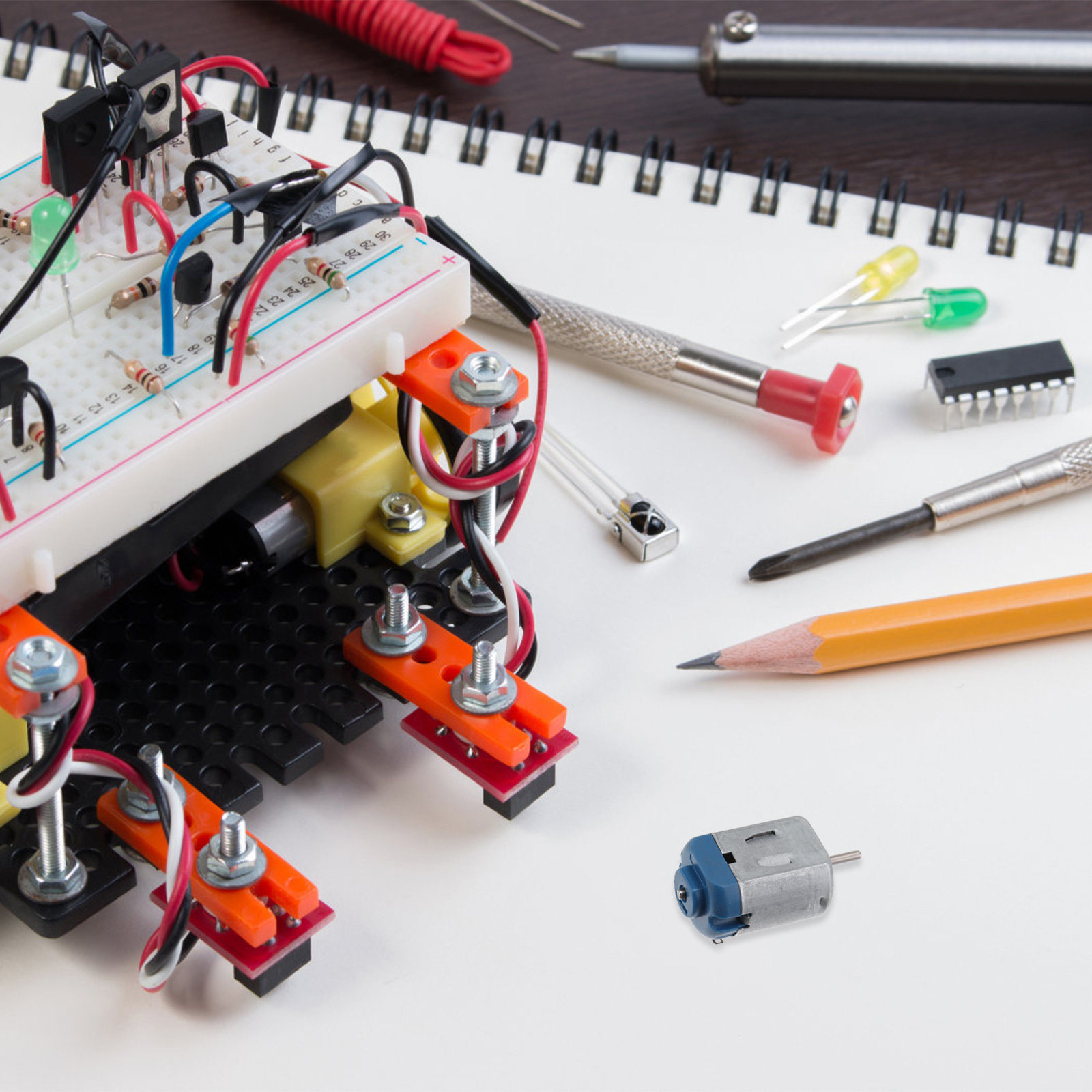 Diy Electronics Parts - 10Pcs Mini Dc Motor 3V High