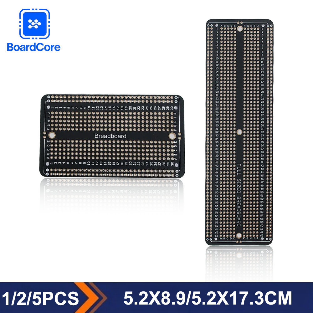 Pcb Etching Kit - 1/2/5Pcs Standard Permanent Solder Breadboard PCB