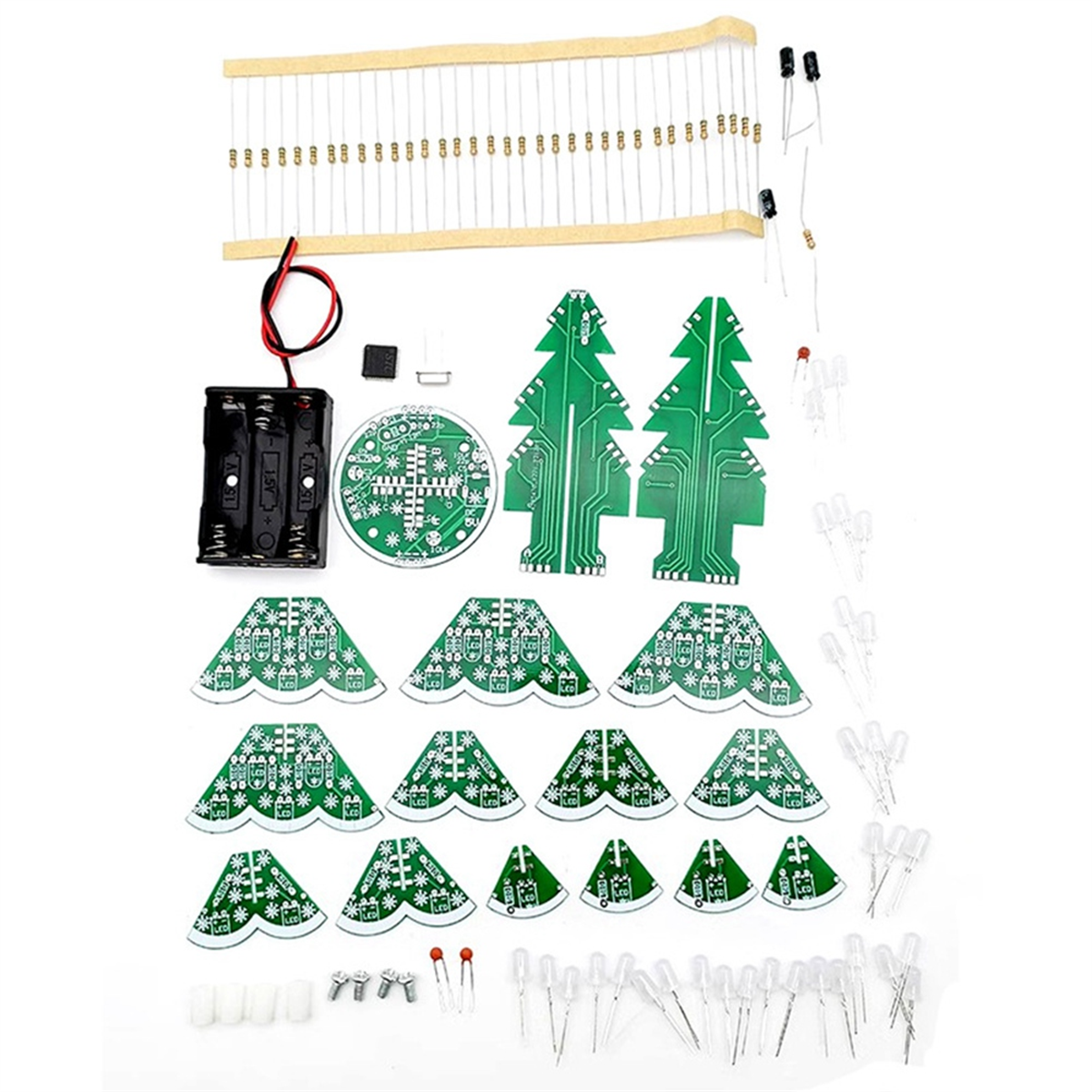 Diy Electronics Parts - Newest! 3D Stereo Christmas Tree LED