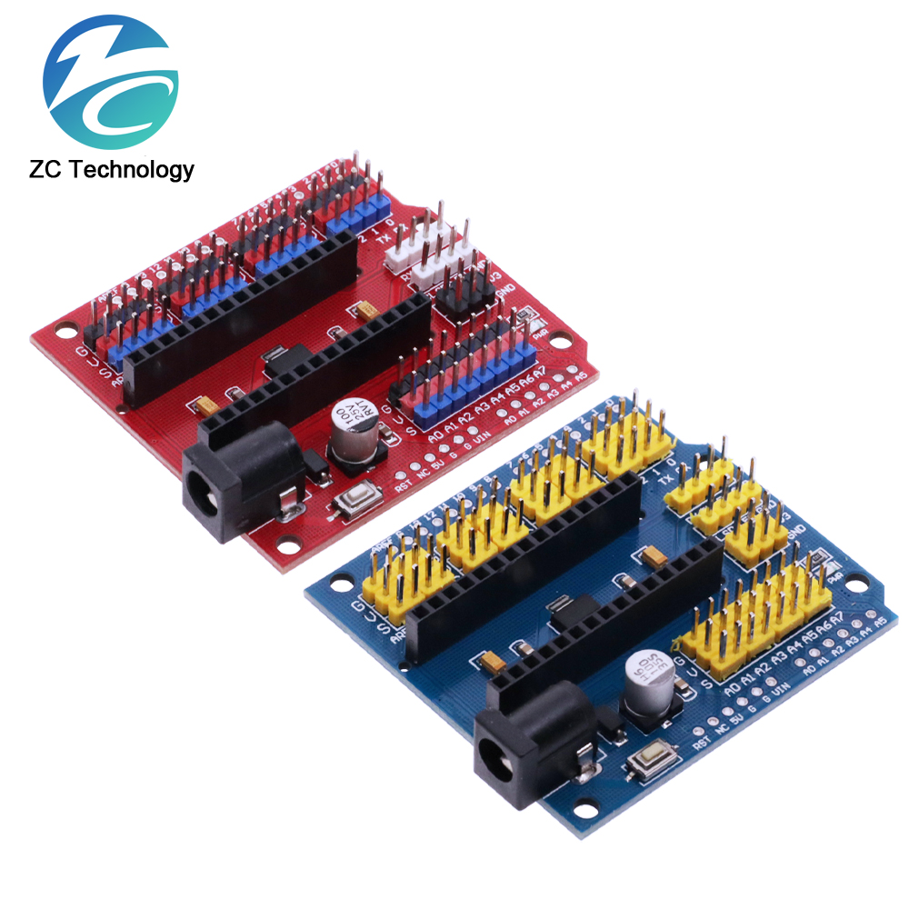 Arduino Uno Starter Kit - ATMEGA328P NANO IO Shield And UNO