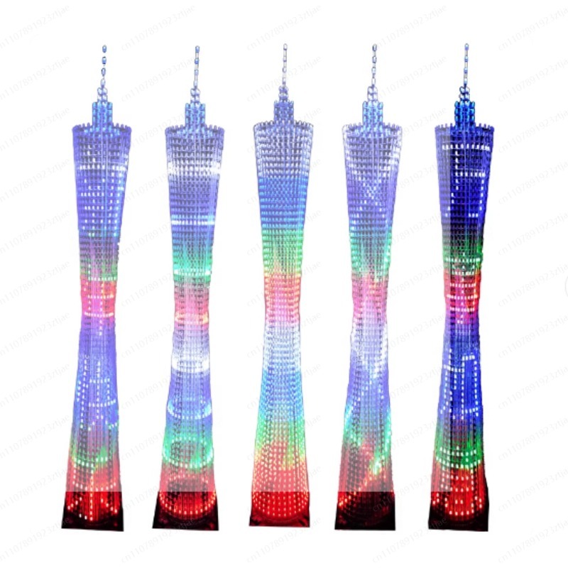 Diy Electronics Parts - 64-Floor Canton Tower DIY Kit LED