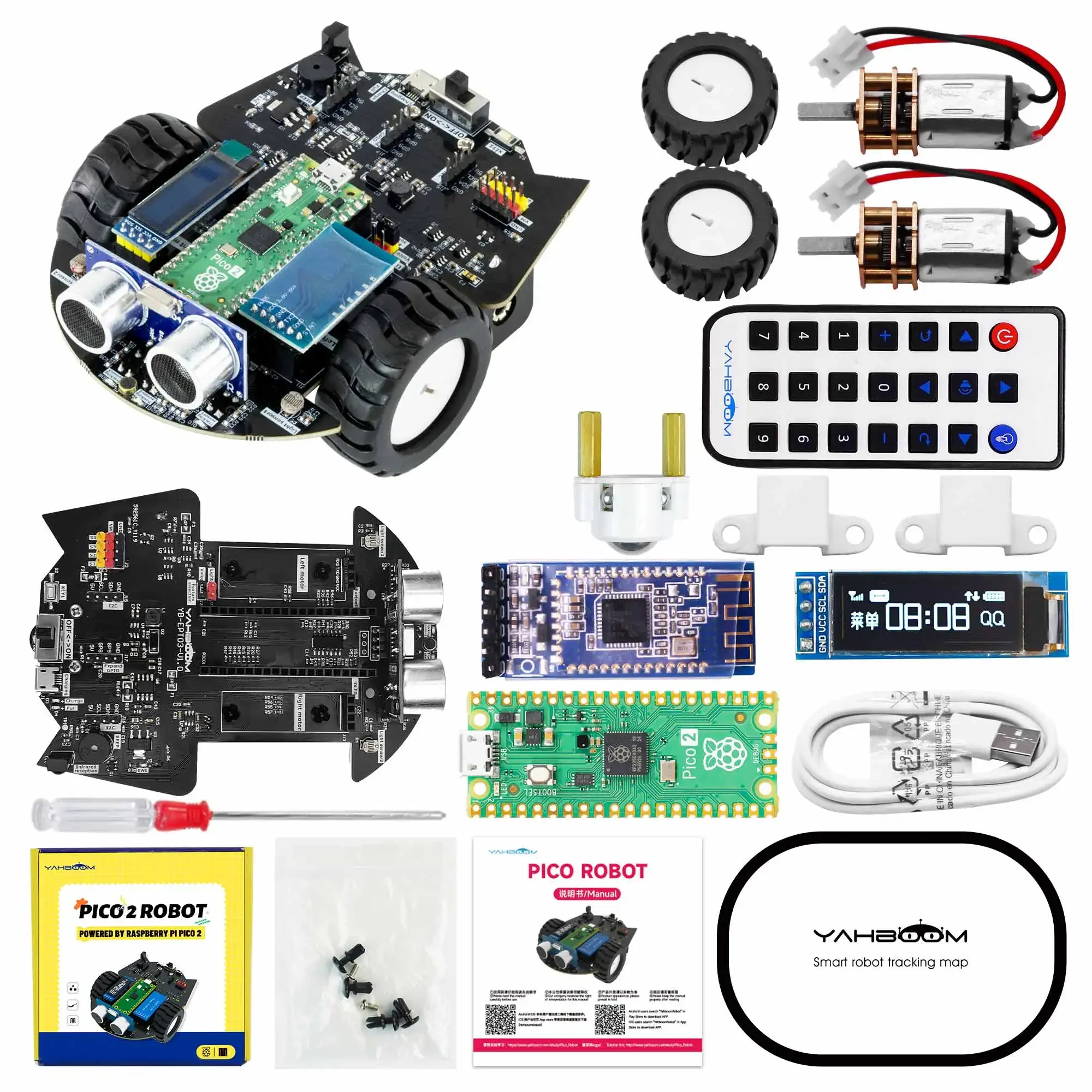 Yahboom Raspberry Pi Pico 2 Ro - Diy With Electronics recensione e prezzo