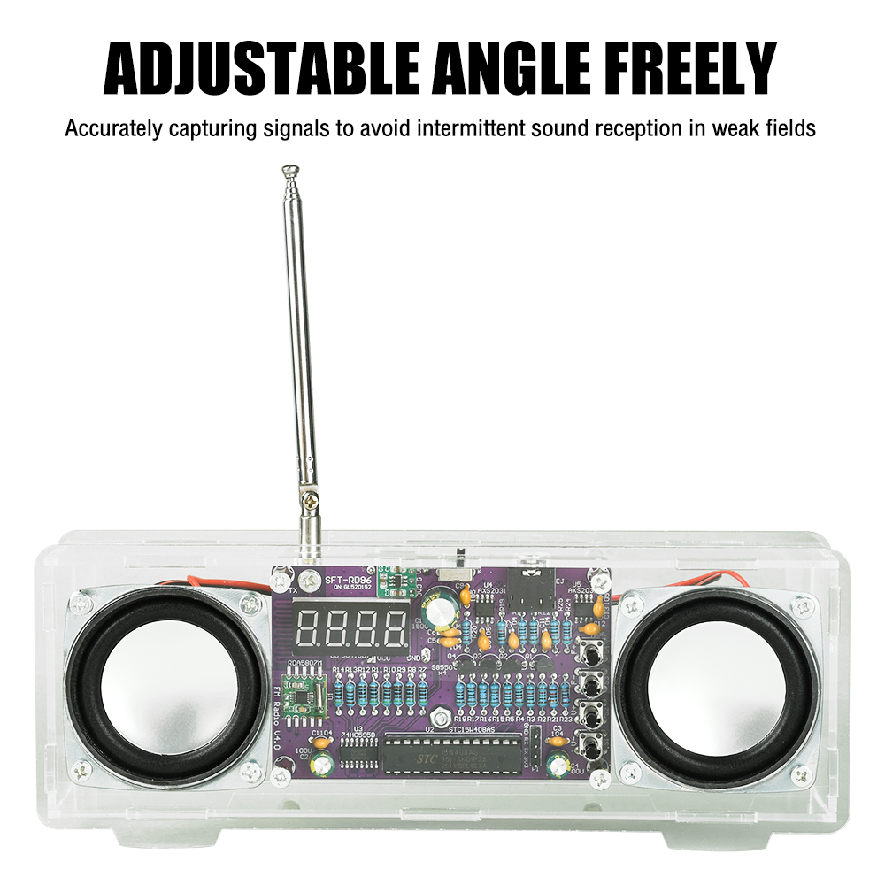 Dual Channel Electronic FM Rad - Diy Electronics Youtube Channel recensione e prezzo