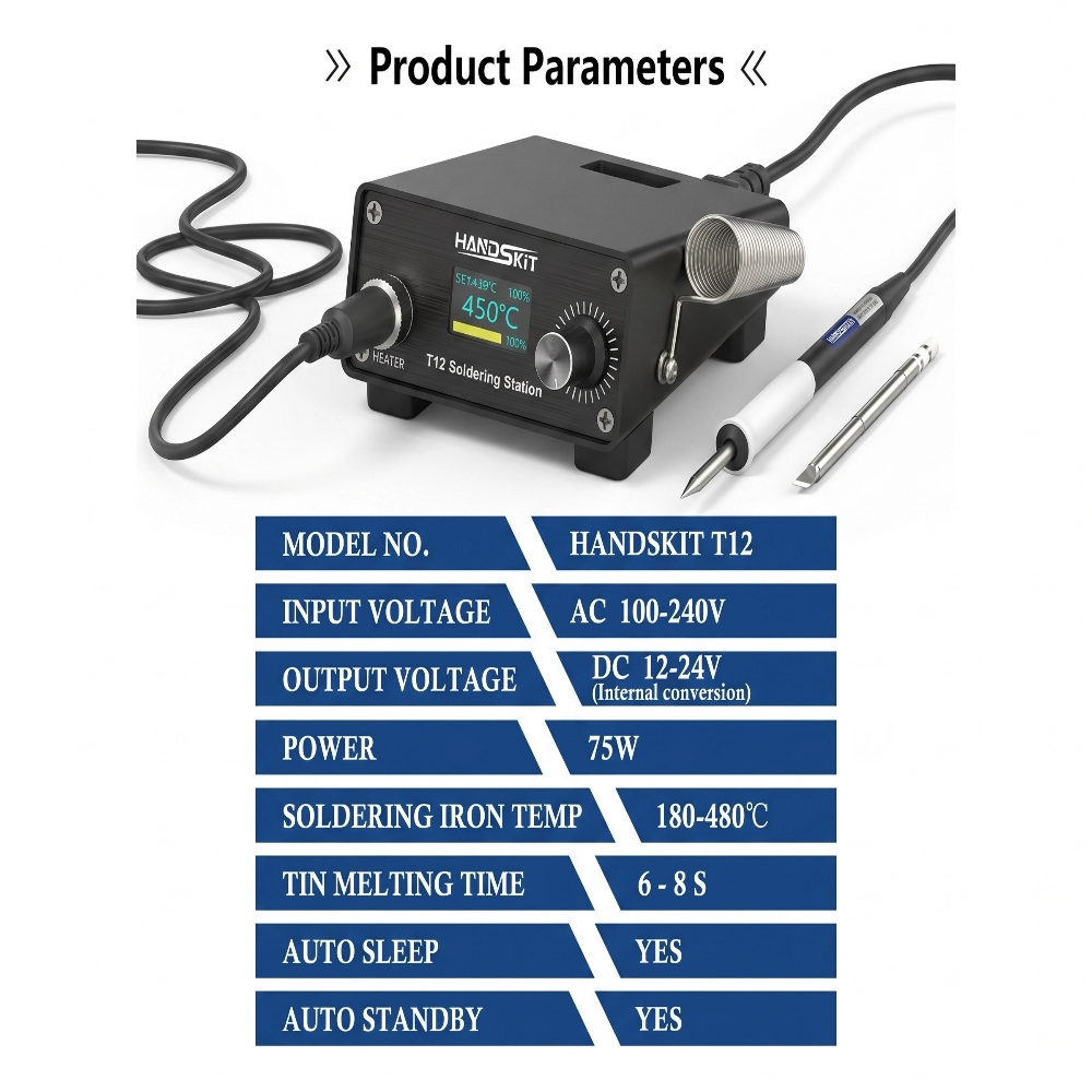 T12 Cordless Portable Solderin - Diy Soldering Station No Electronics recensione e prezzo