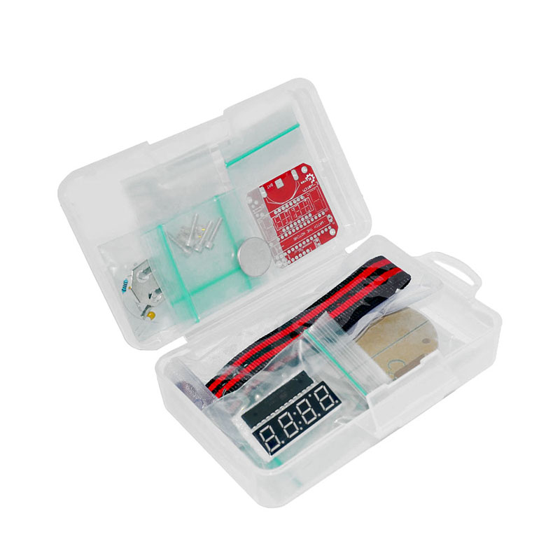 Single Chip LED Kit Clock DIY  - Diy Electronics Parts recensione e prezzo