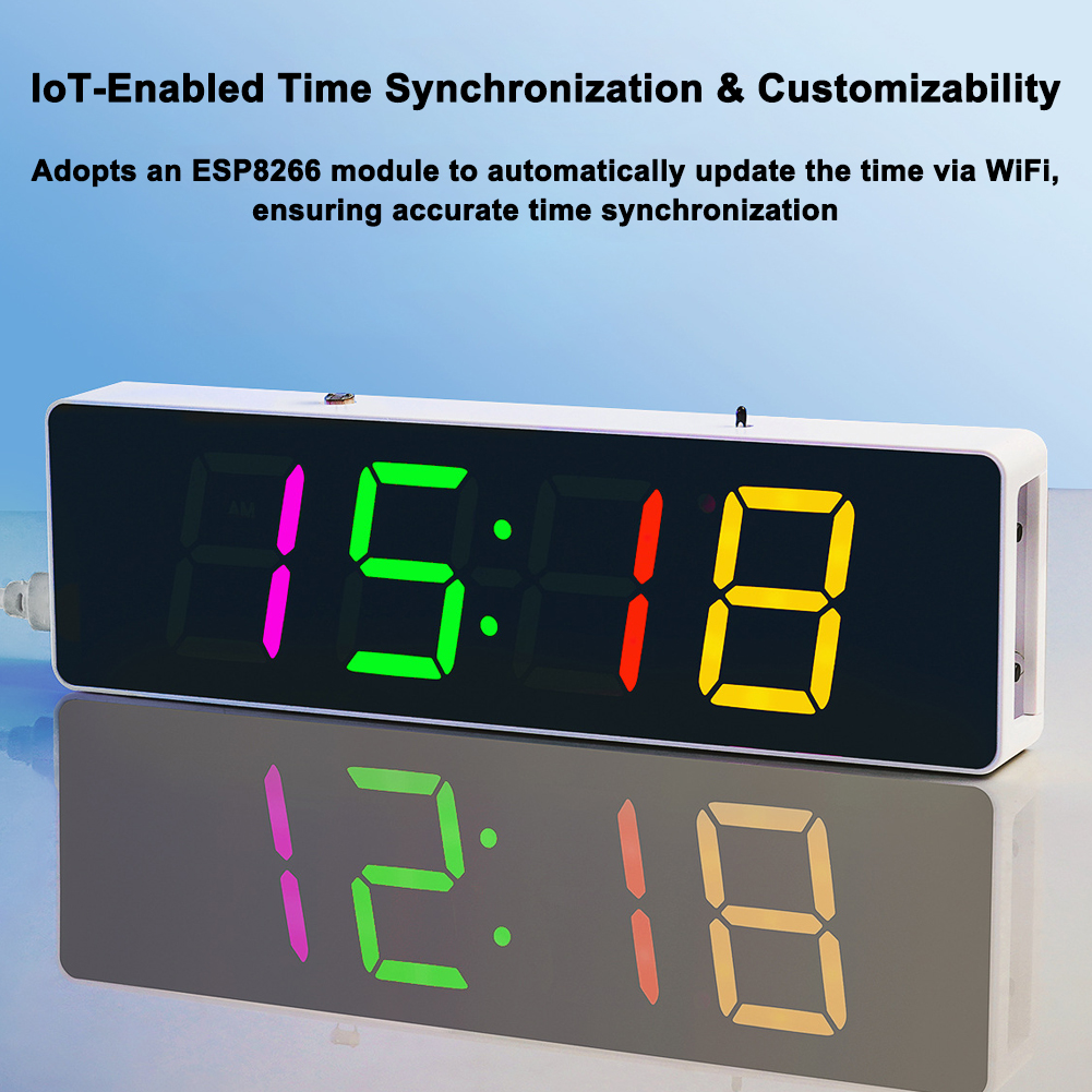 ESP8266 IoT Colorful WiFi Cloc - Diy Electronics Watch recensione e prezzo