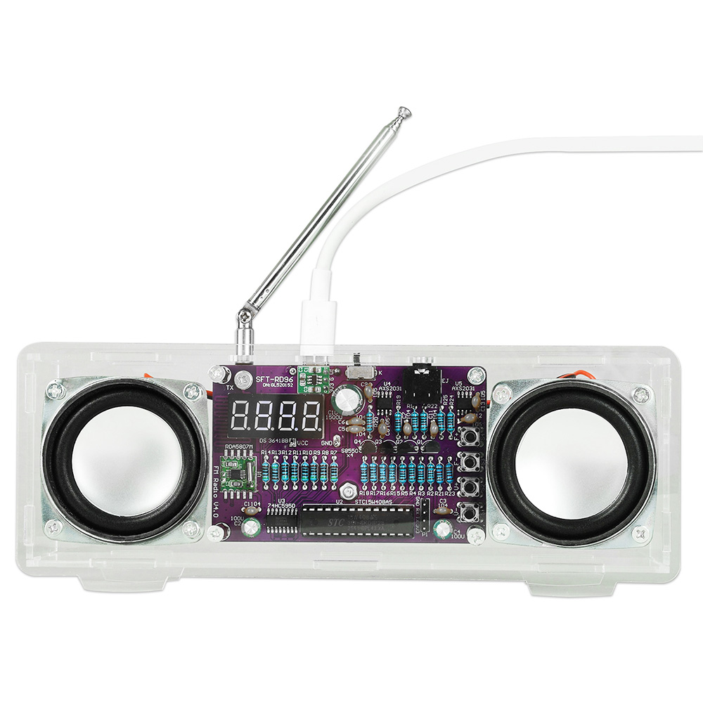 87.5MHz~108MHz FM Radio Electr - Diy Electronics Youtube Channel recensione e prezzo