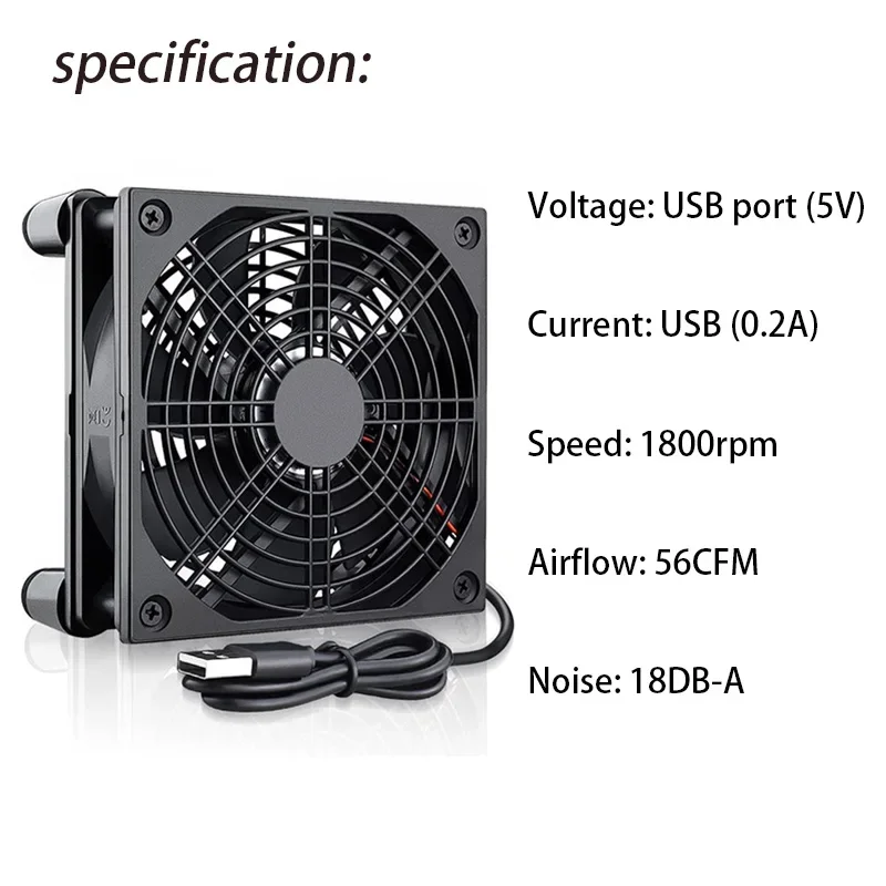 Router Cooling Fan High Airflo - Diy Electronics Websites recensione e prezzo