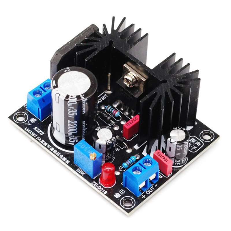 A13E-LM338 5A Output Filament  - Diy Electronics Board recensione e prezzo