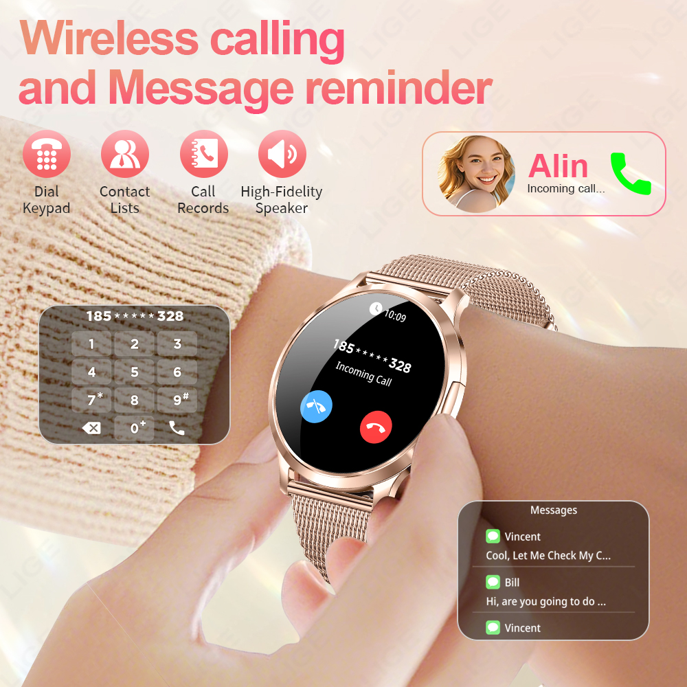 LIGE 2026 New Smart Watch Wome - Diy Electronics Watch recensione e prezzo