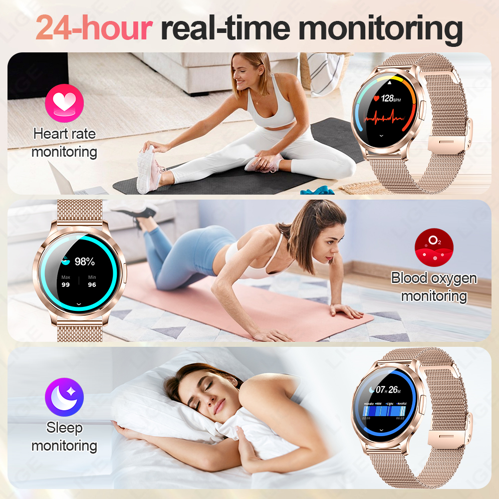 LIGE 2026 New Smart Watch Wome - Diy Electronics Watch recensione e prezzo