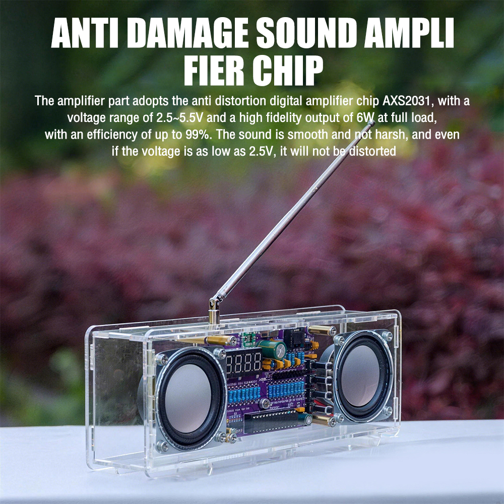 FM Radio Electronic 87.5MHz~10 - Diy Electronics Youtube Channel recensione e prezzo