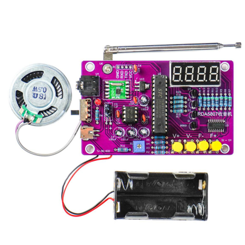 DIY FM Radio Electronic Kit 87 - Diy Electronics Parts recensione e prezzo