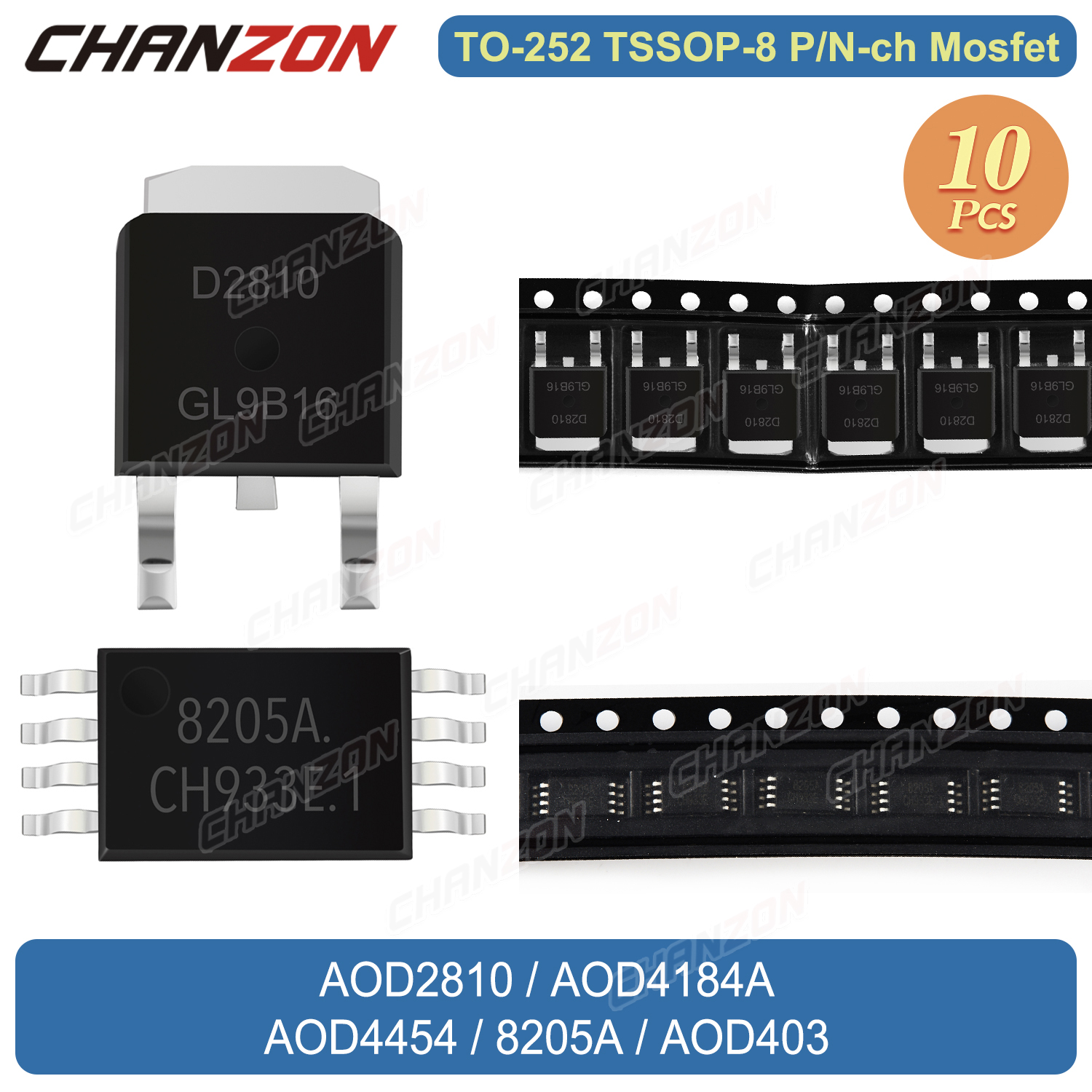 Original 10PCS TO-252 TSSOP-8  - Diy Electronics Youtube Channel recensione e prezzo