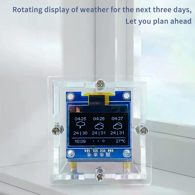 ESP8266 MINI Weather Clock WIF - Diy Soldering Station No Electronics recensione e prezzo