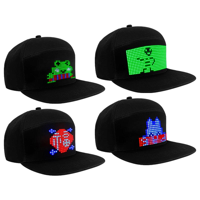 Smart LED Light Display Hat DI - Diy Electronics Logo recensione e prezzo