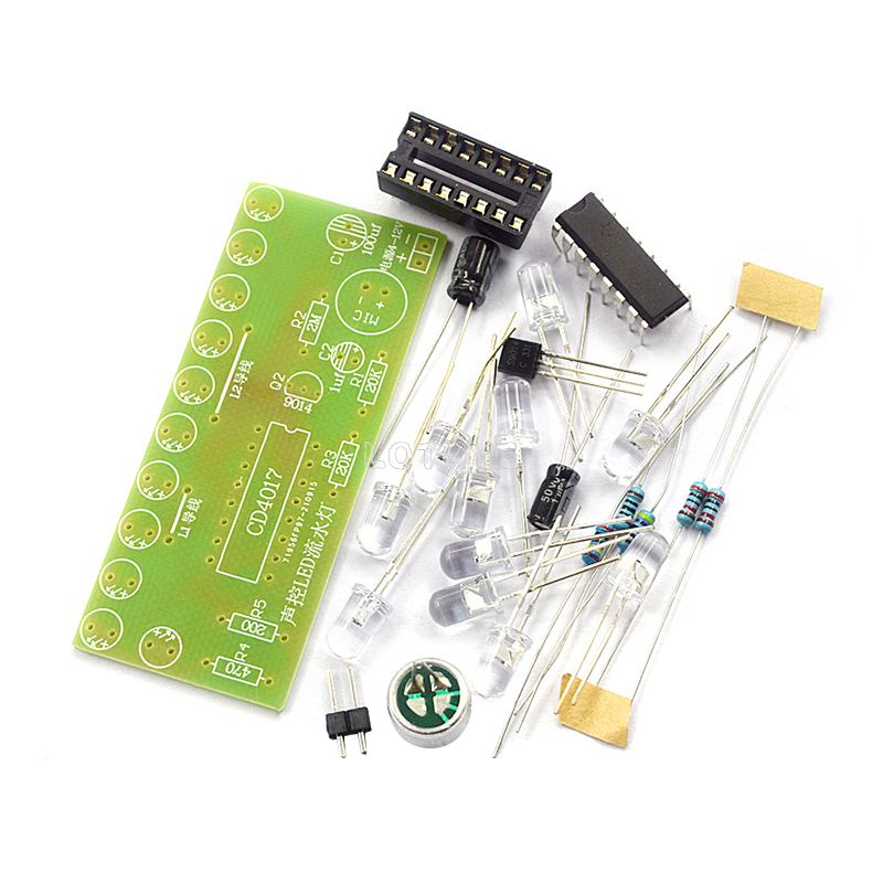 CD4017 Voice Control LED Water - Diy Electronics Parts recensione e prezzo