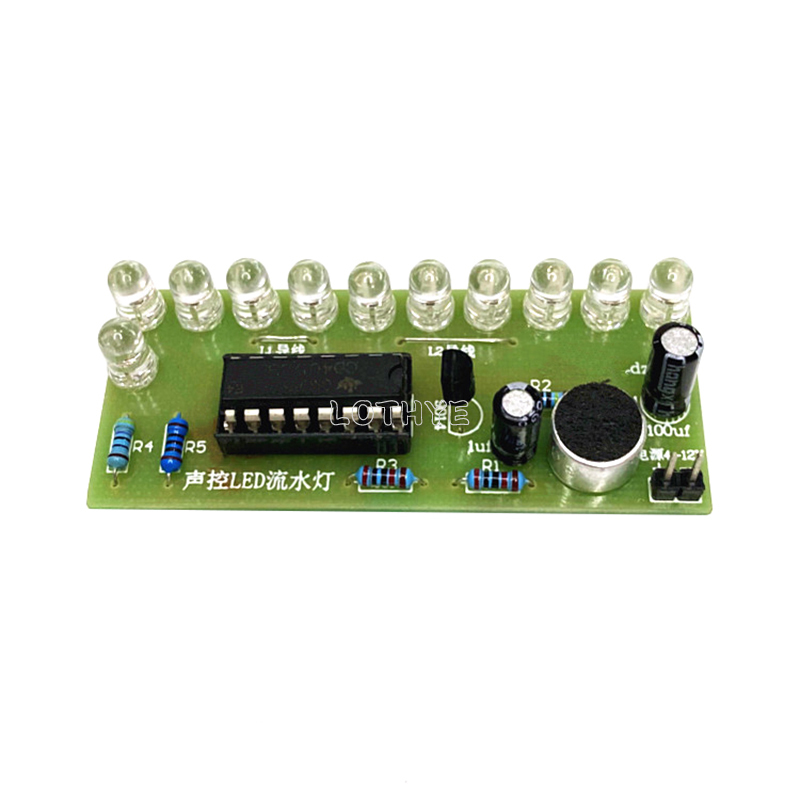 CD4017 Voice Control LED Water - Diy Electronics Parts recensione e prezzo