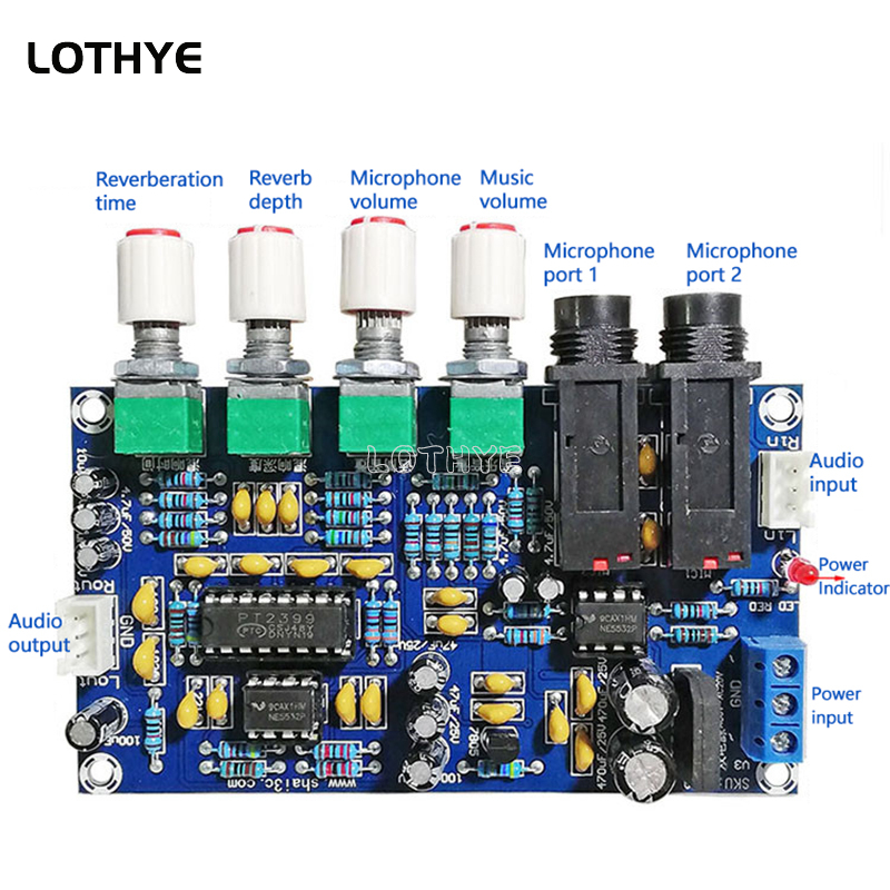 PT2399 Microphone Amplifier Bo - Diy Electronics Board recensione e prezzo