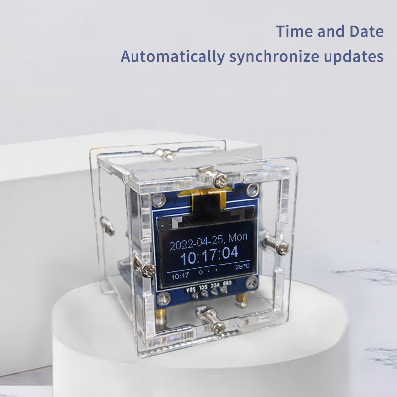 ESP8266 MINI Weather Clock WIF - Diy Soldering Station No Electronics recensione e prezzo