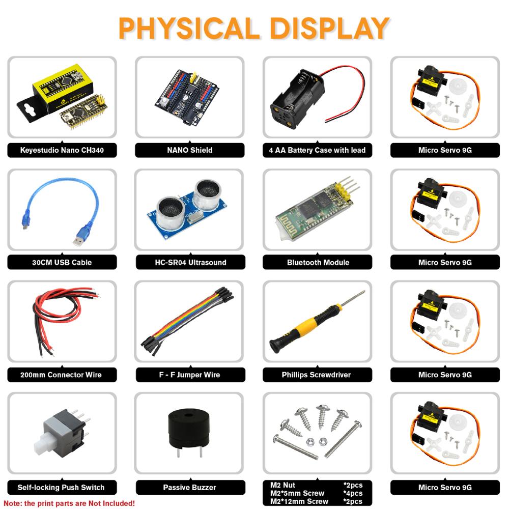 Keyestudio DIY Electronic Comp - Arduino Uno Starter Kit recensione e prezzo