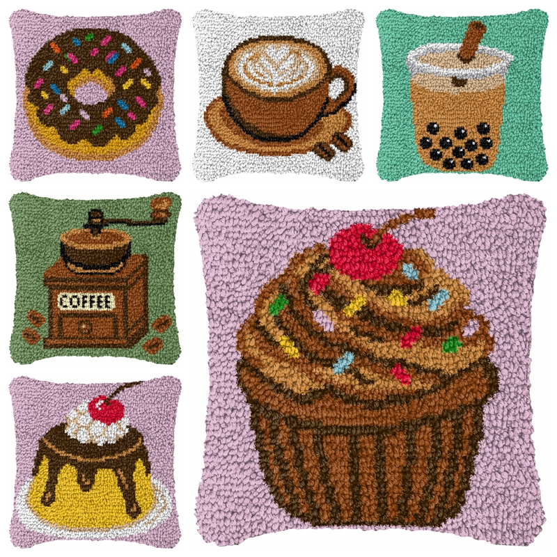 Cartoon Food Smyrna Latch Hook - Diy Electronics Watch recensione e prezzo