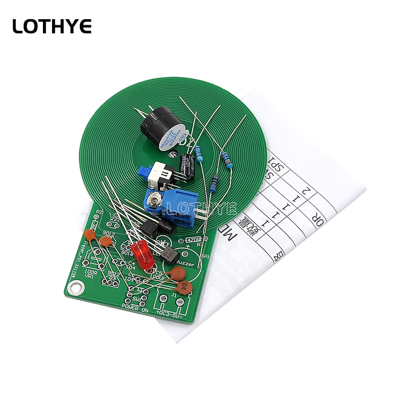 DC 3V-5V Metal Detector Kit DI - Diy Electronics Board recensione e prezzo