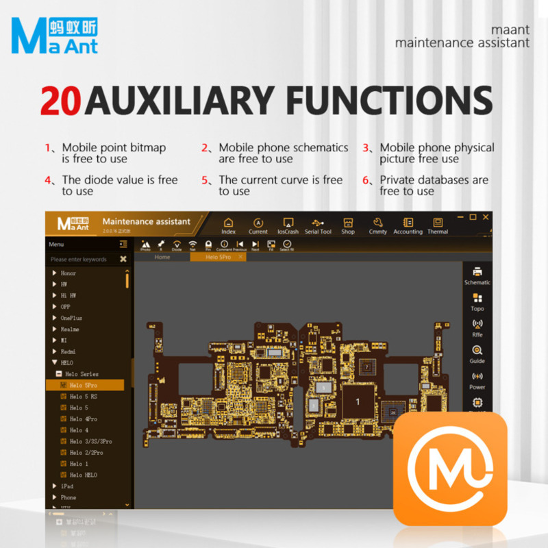 MaAnt Maintenance Assistant wi - Diy Electronics Schematics recensione e prezzo