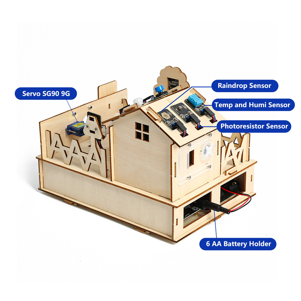 ACEBOTT DIY Smart Home Kit for - Arduino Uno Starter Kit recensione e prezzo
