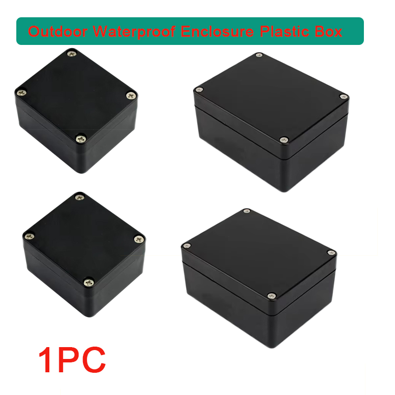 Black Outdoor Waterproof Enclo - Diy Electronics Websites recensione e prezzo