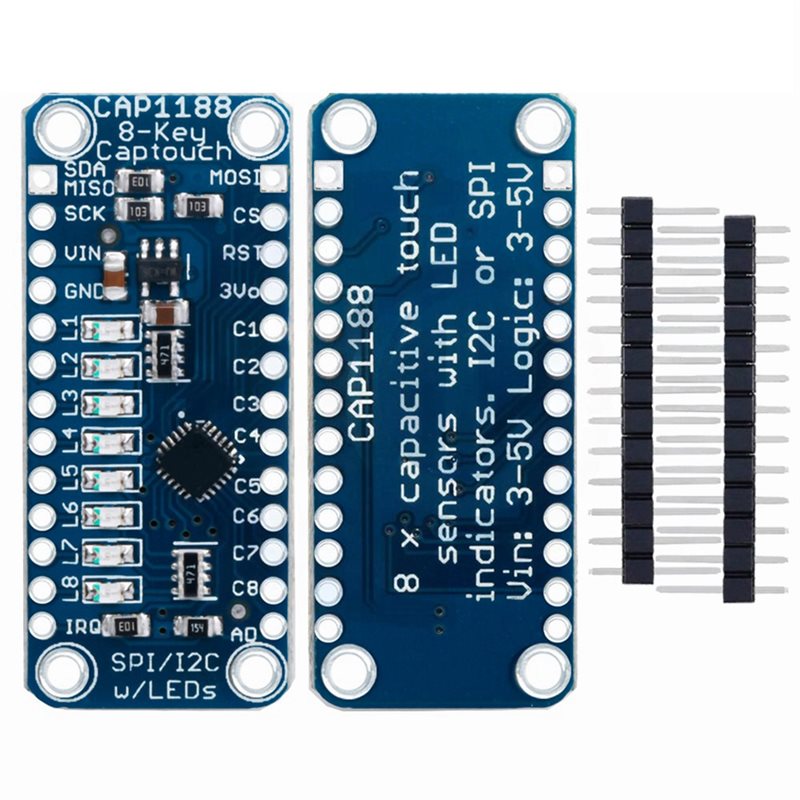 LXYB18B CAP1188 8-Key Capaciti - Diy Electronics Board recensione e prezzo