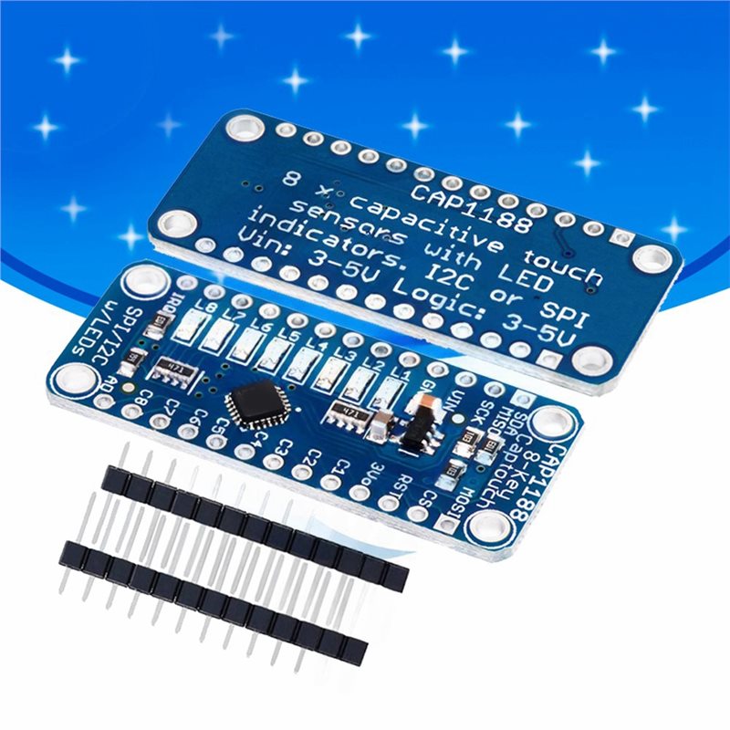 LXYB18B CAP1188 8-Key Capaciti - Diy Electronics Board recensione e prezzo