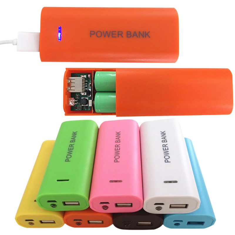 New 5V 5600mAh 2X 18650 USB Po - Diy Electronics Websites recensione e prezzo