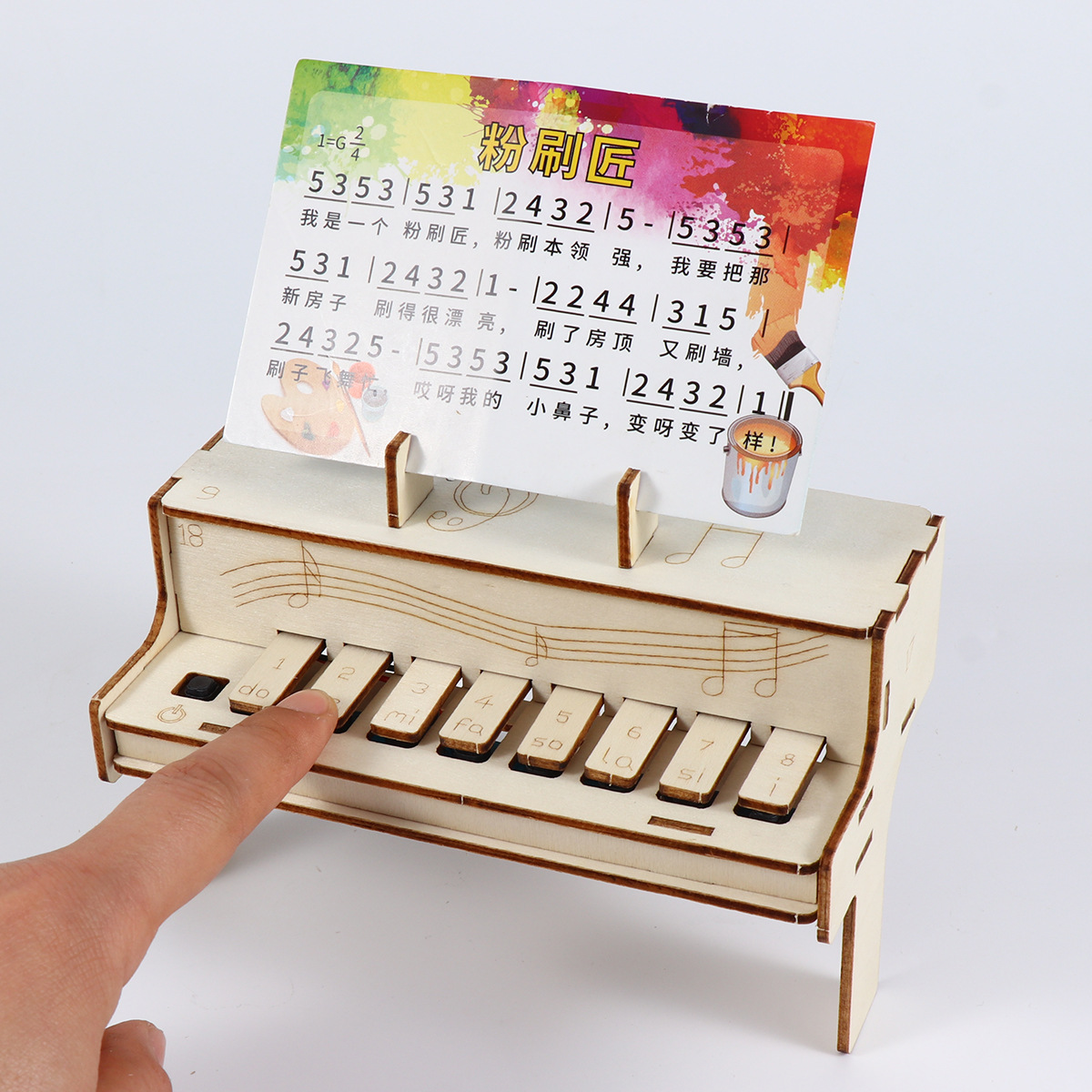 DIY Wooden Electronic Piano Mo - Diy Electronics Parts recensione e prezzo