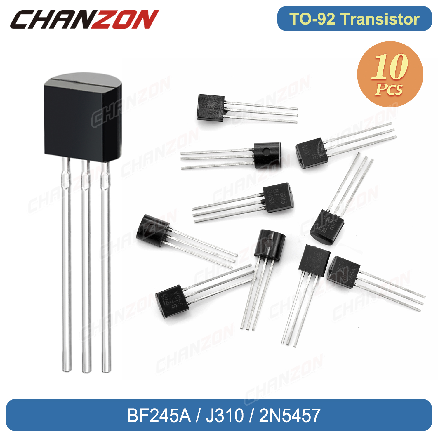 10Pcs  F245A J310 2N5457 TO-92 - Diy Electronics Youtube Channel recensione e prezzo
