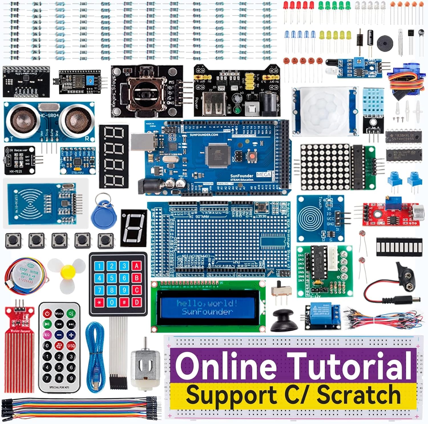 SunFounder Project The Most Co - Arduino Uno Starter Kit recensione e prezzo