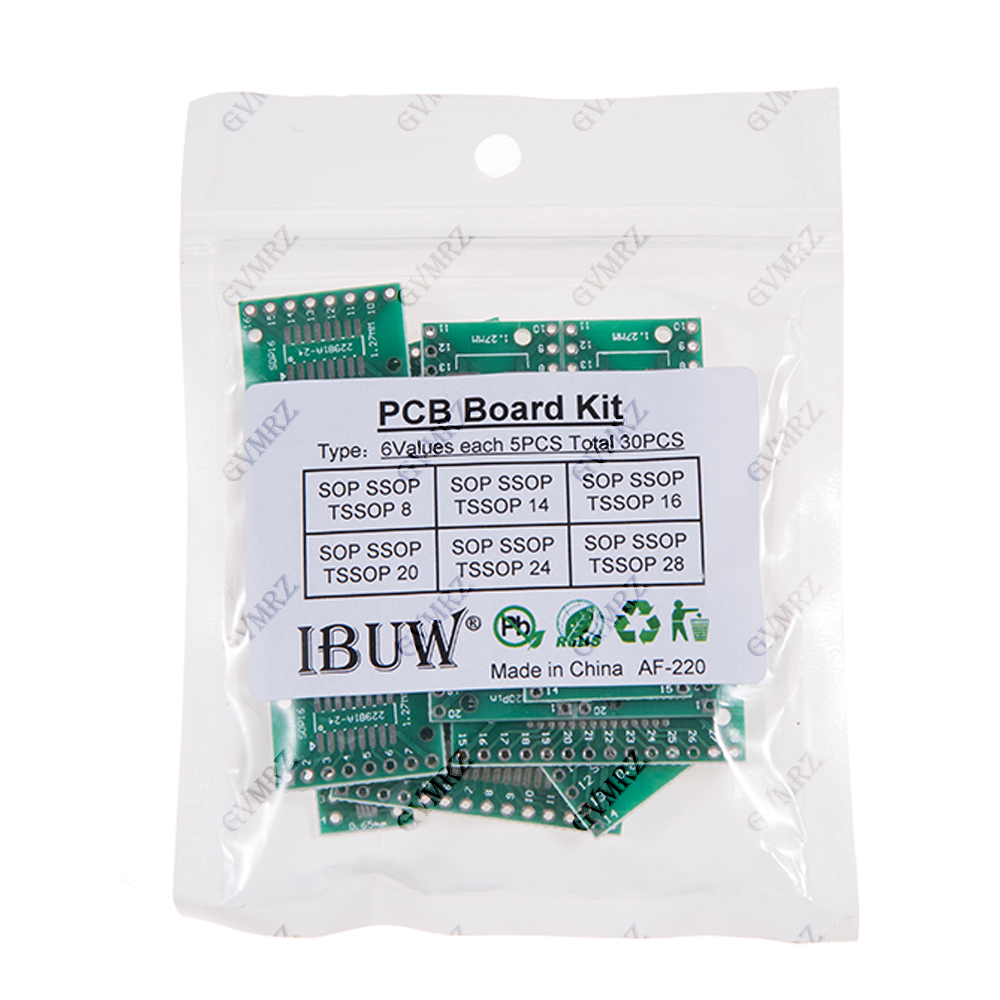 30PCS 6Values SOP SSOP TSSOP P - Pcb Etching Kit recensione e prezzo