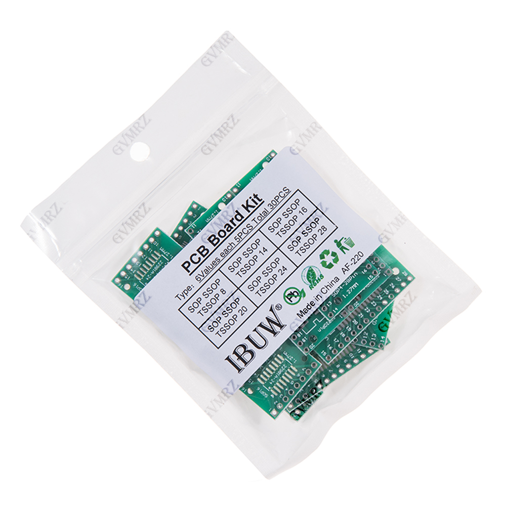 30PCS 6Values SOP SSOP TSSOP P - Pcb Etching Kit recensione e prezzo