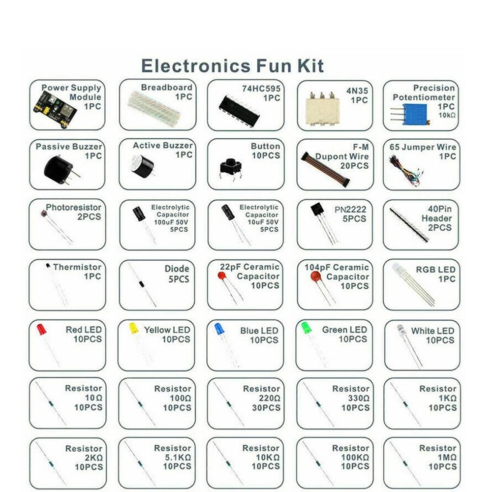 DIY Project Starter Kit For Ar - Arduino Uno Starter Kit recensione e prezzo