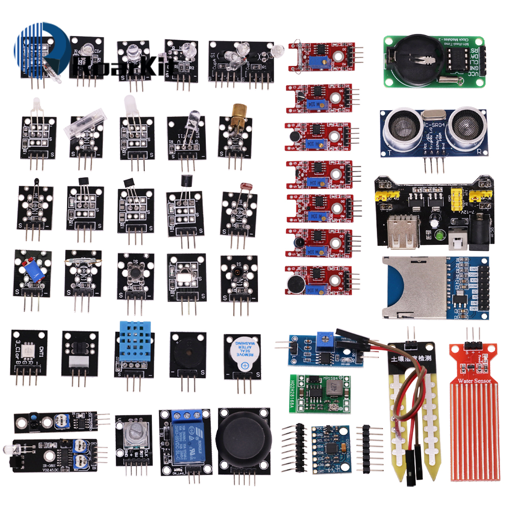 45 in 1 Sensors Modules For Ar - Arduino Uno Starter Kit recensione e prezzo