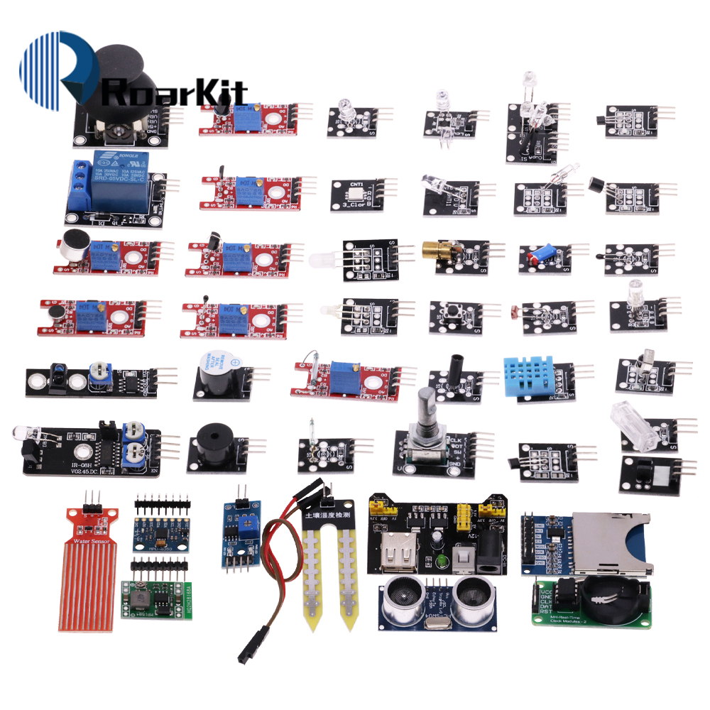 45 in 1 Sensors Modules For Ar - Arduino Uno Starter Kit recensione e prezzo