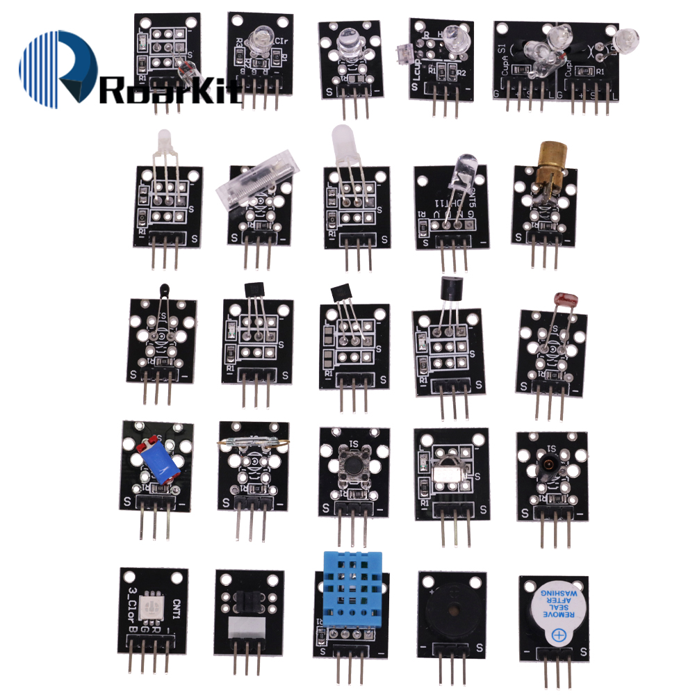 45 in 1 Sensors Modules For Ar - Arduino Uno Starter Kit recensione e prezzo
