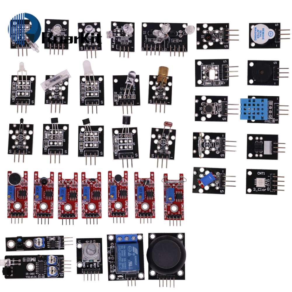 45 in 1 Sensors Modules For Ar - Arduino Uno Starter Kit recensione e prezzo