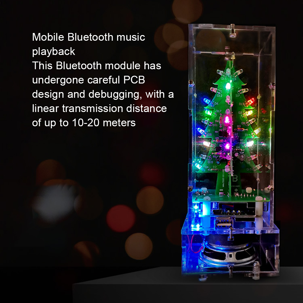 LED Colorful Christmas Tree DI - Diy Electronics Circuits recensione e prezzo