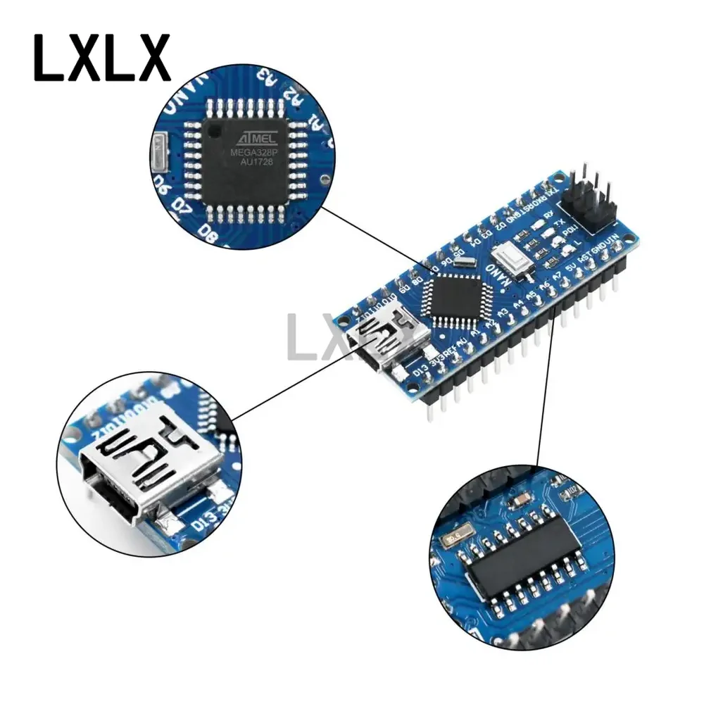 1pcs Nano V3.0 ATMEGA328P Mini - Arduino Uno Starter Kit recensione e prezzo