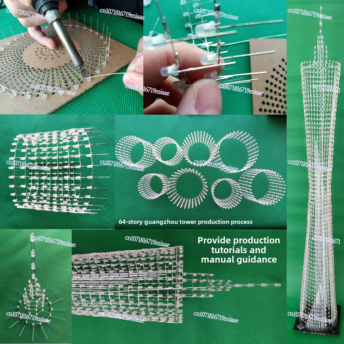 64-Floor Canton Tower DIY Kit  - Diy With Electronics recensione e prezzo
