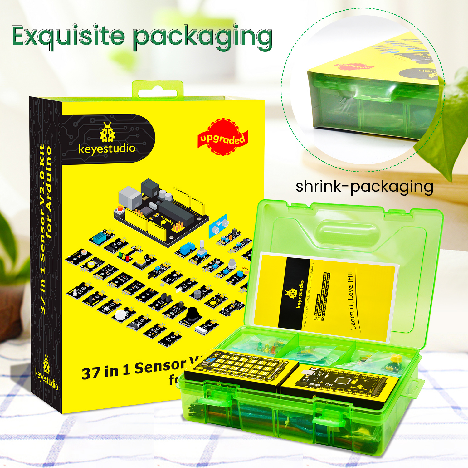 Keyestudio New Sensor Starter  - Arduino Uno Starter Kit recensione e prezzo