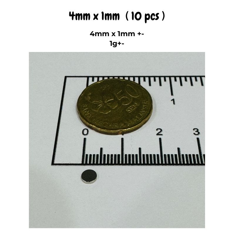 20/50pcs 4x1mm & 5x2mm Magnets - Diy Electronics Parts recensione e prezzo