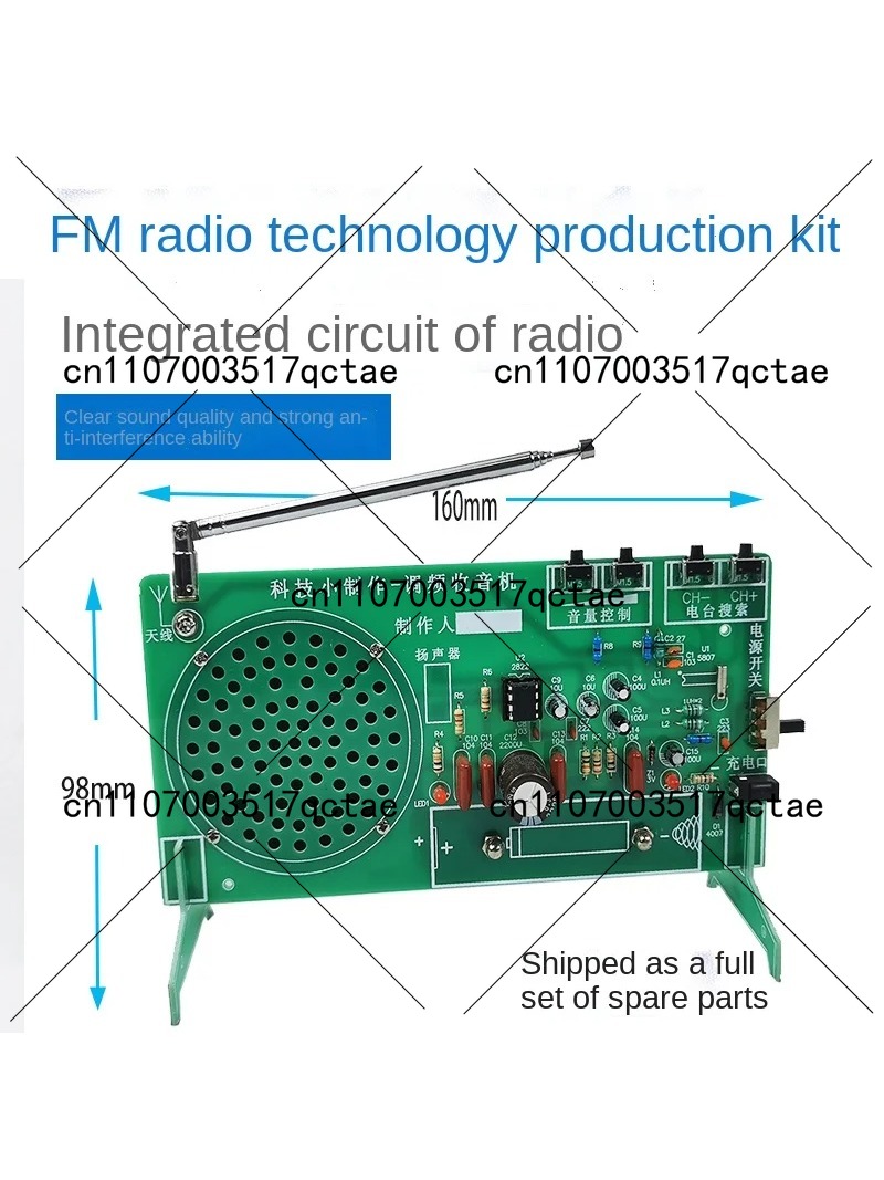 Radio Kit FM FM FM electronic  - Diy Electronics Parts recensione e prezzo